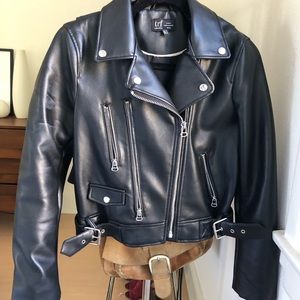Zara vegan leather jacket.